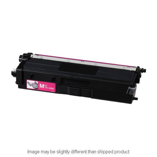Remanufactured Brother TN439 Ultra High Yield Magenta Toner, 9,000 pages, OEM TN439M (ITC RPLBRTN439MR)