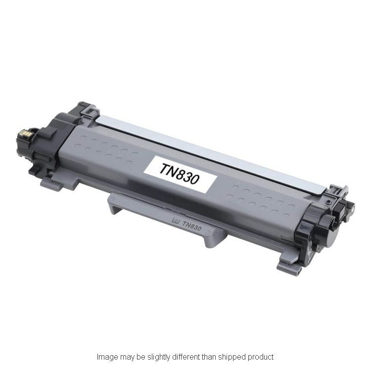 Compatible Brother TN830 Standard Yield Black Toner, 1,200 pages (ITC RPLBRTN830)