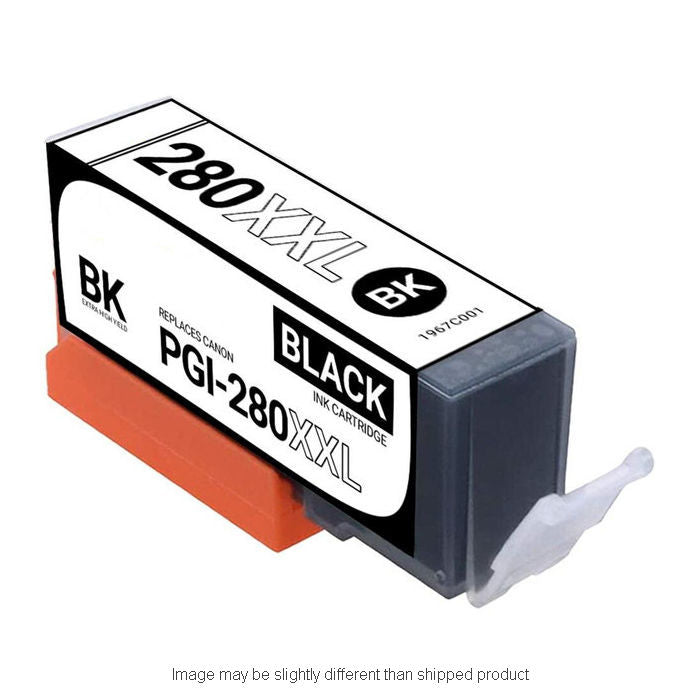 Compatible Canon 1967C001 PGI280XXL Extra High Yield Pgment Black (ITC RPLCN1967C001)