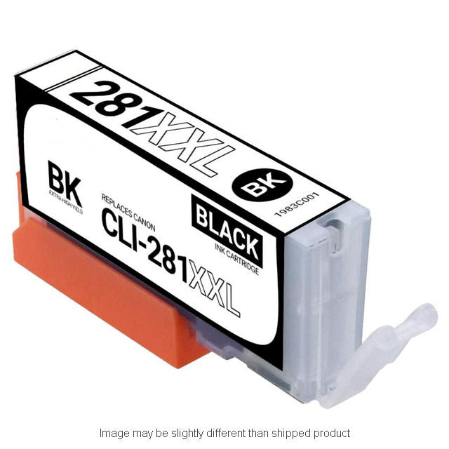 Compatible Canon 1983C001 CLI281XXL Extra High Yield Black Ink (ITC RPLCN1983C001)