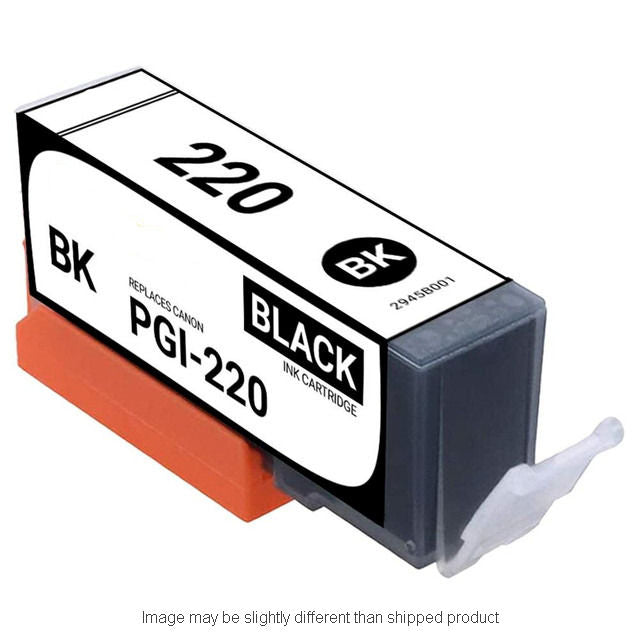 Compatible Canon 2945B001 PGI220 Standard Yield Pigment Black (ITC RPLCN2945B001)