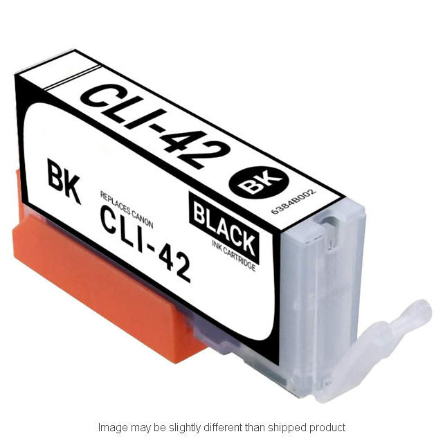 Compatible Canon 6384B002 CLI42 Standard Yield Black Ink (ITC RPLCN6384B002)