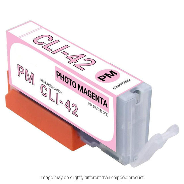Compatible Canon 6389B002 CLI42 Standard Yield Photo Magenta Ink (ITC RPLCN6389B002)