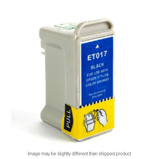 Compatible Epson T017201 Standard Yield Black Ink, 400 pages (ITC RPLEPT017201)