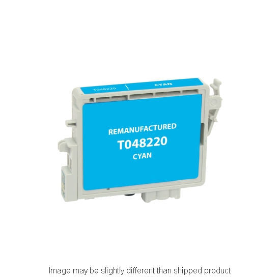 Remanufactured Epson T048220-S Standard Yield Cyan Ink, 430 pages (ITC RPLEPT048220R)