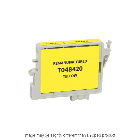 Remanufactured Epson T048420-S Standard Yield Yellow Ink, 430 pages (ITC RPLEPT048420R)