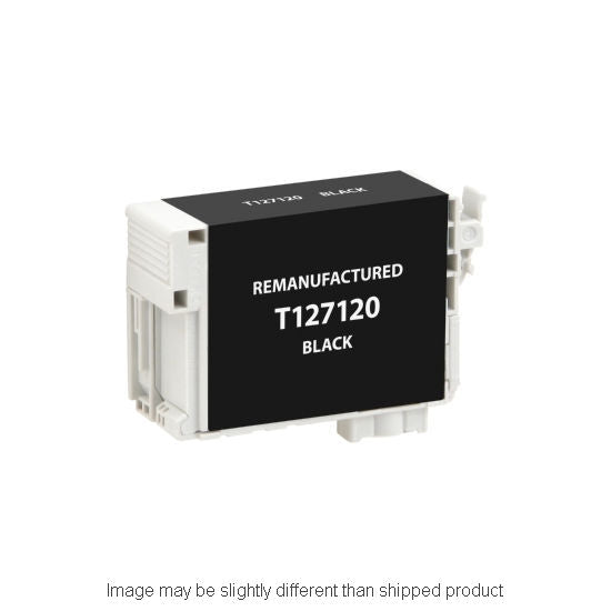 Remanufactured Epson T127120 Extra High Yield Black Ink, 945 pages, OEM T127120S (ITC RPLEPT127120R)