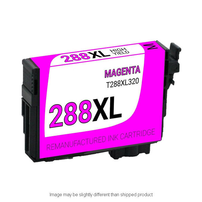 Remanufactured Epson T288XL320 High Yield Magenta Ink, 450 pages, OEM T288XL320S (ITC RPLEPT288XL320R)