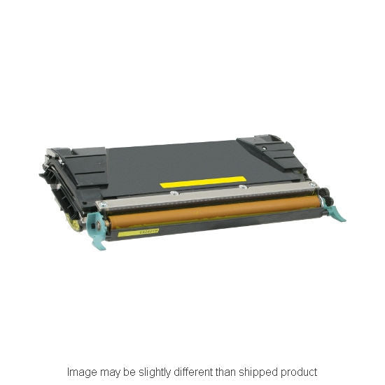 Compatible Lexmark C5240YH High Yield Yellow Toner, 5,000 pages (ITC RPLLXC5240YH)