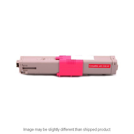 Compatible Okidata 44469720 High Yield Magenta Toner, 5,000 pages (ITC RPLOK44469720)