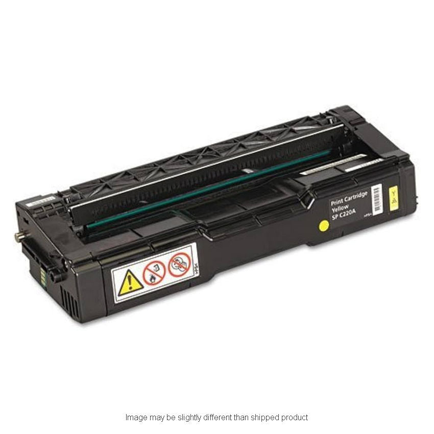 Compatible Ricoh 406049 Standard Yield Yellow Toner, 2,000 pages (ITC RPLRC406049)