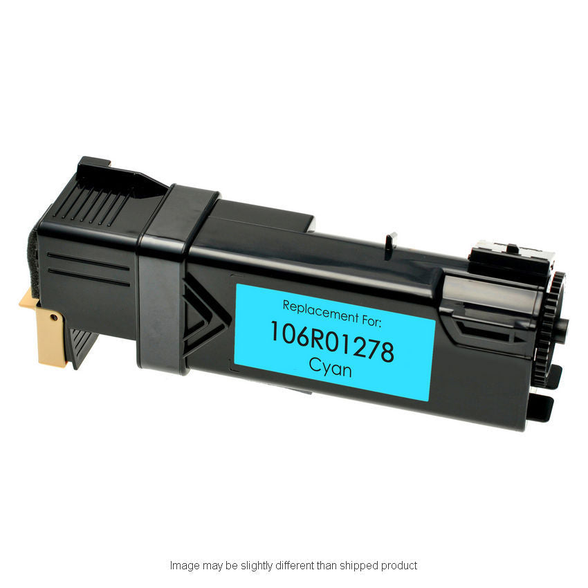 Compatible Xerox 106R01278 Standard Yield Cyan Toner, 1,900 pages (ITC RPLXR106R01278)