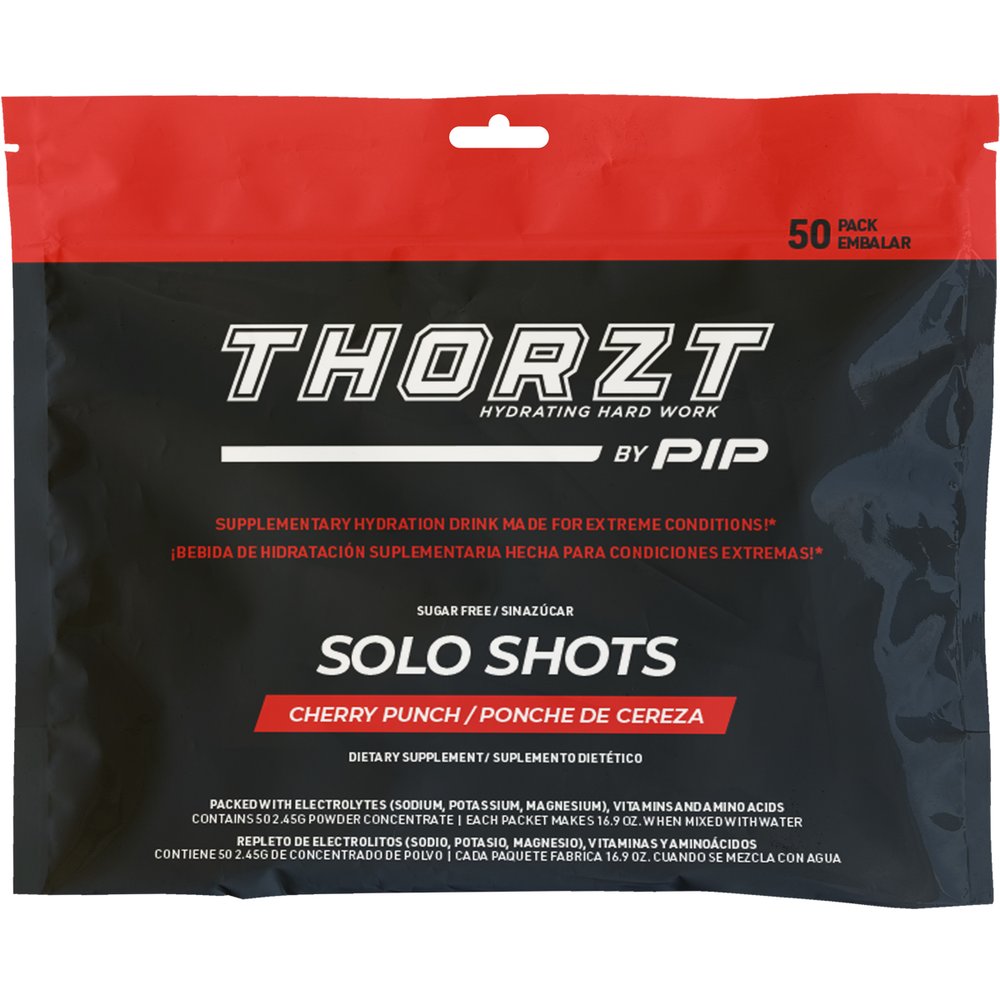Thorzt by PIP Sugar Free Solo Shots-cherry Punch PK/50 (Pack)