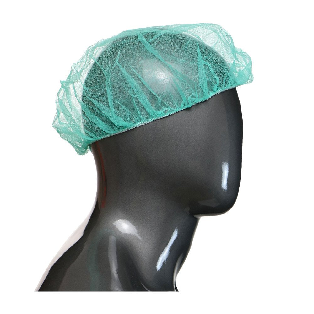 PIP SBP Bouffant 9GSM 21" GRN, 1000/Case