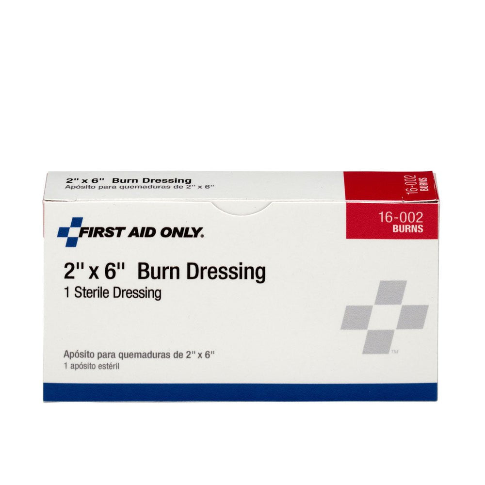 First Aid Only 2"x6" Burn Dressing, 1 Per Box
