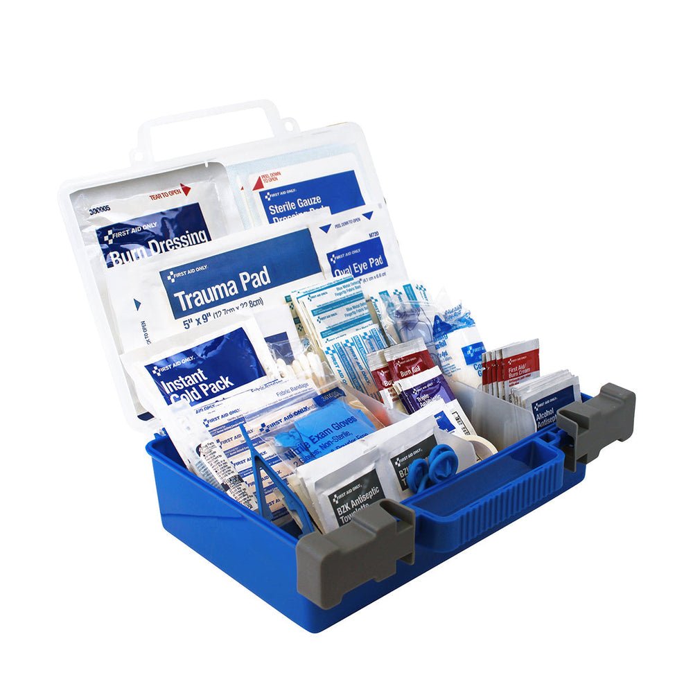 First Aid Only 25 Person Plastic Restaurant First Aid Kit, OSHA Compliant
