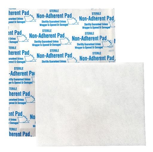First Aid Only 3"x4" Non-Adherent Pads, 10 Per Box