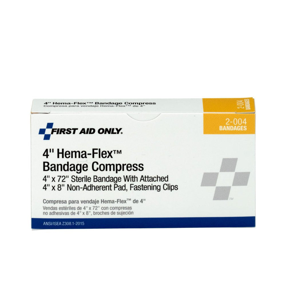 First Aid Only 4" Hema-Flex Bandage Compress