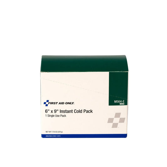 First Aid Only 6"x9" Instant Cold Pack, Large, 1 Per Box