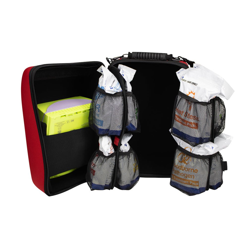 First Aid Only AED+First Aid Emergency Response Bag (AED Sold Separately)