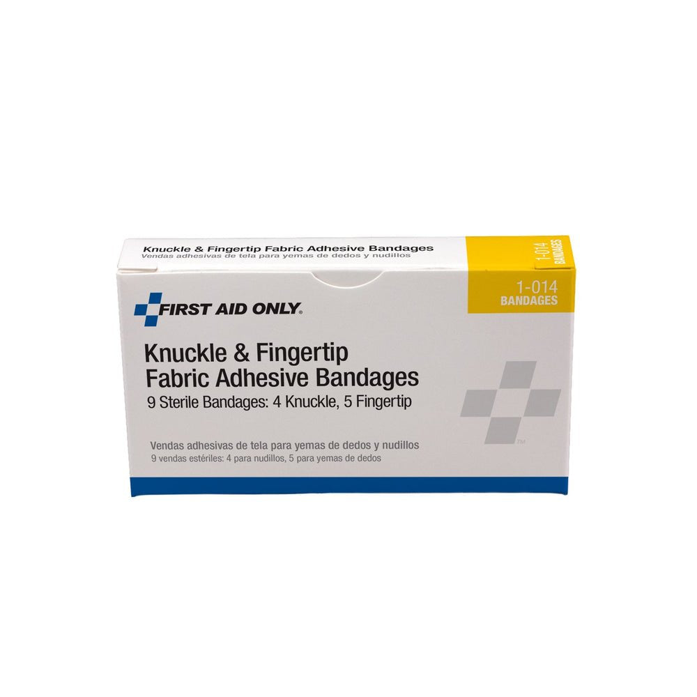 First Aid Only Assorted Fabric Bandages (4 Knuckle, 5 Fingertip)