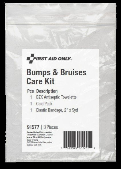 First Aid Only Bumps and Bruises Care Kit (Case of 25)