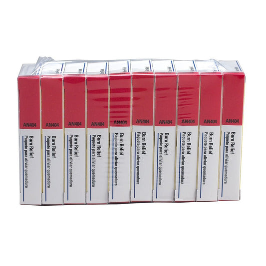 First Aid Only Burn Gel Packets, 6 per Box (10 Count)