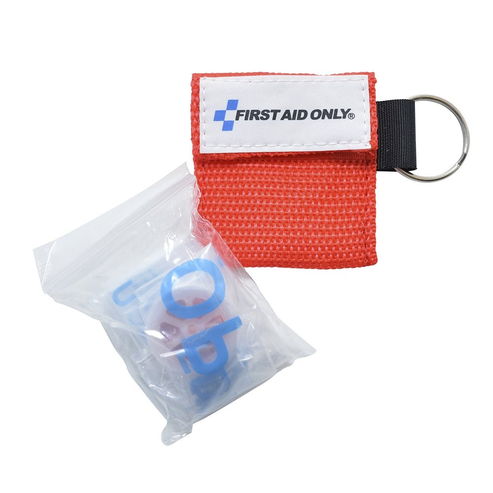First Aid Only CPR Mask Keychain, 30 Per Box