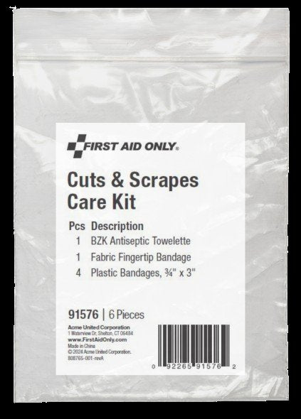 First Aid Only Cuts and Scrapes Care Kit (Case of 25)
