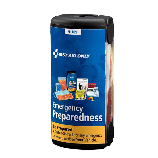 First Aid Only Emergency Preparedness Grab-and-Go Pod (Case of 6)