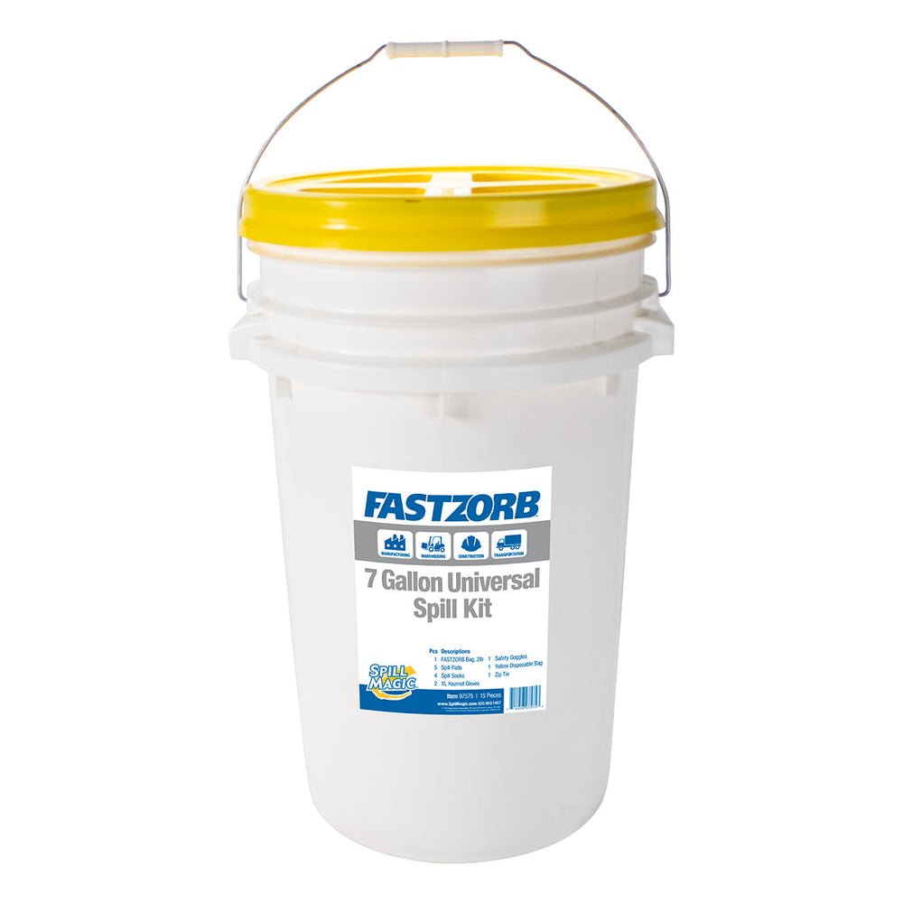 First Aid Only FASTZORB 7 Gallon Universal Spill Kit