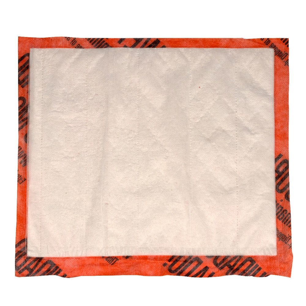 First Aid Only Floor Pad, 13.5" x 12", 400/Case (8 pks of 50)