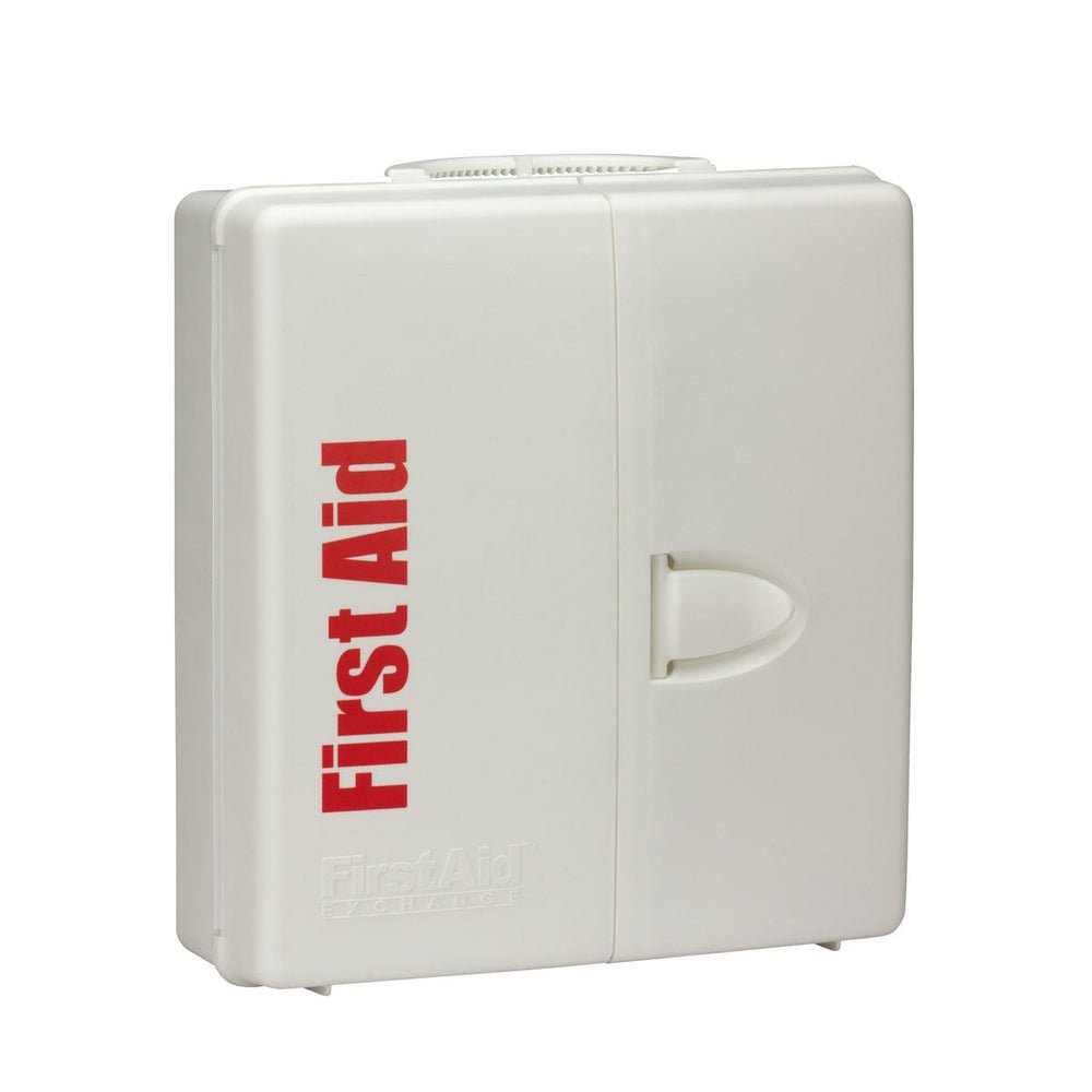 First Aid Only 50 Person Large Plastic SmartCompliance First Aid Food Service Cabinet without Medications