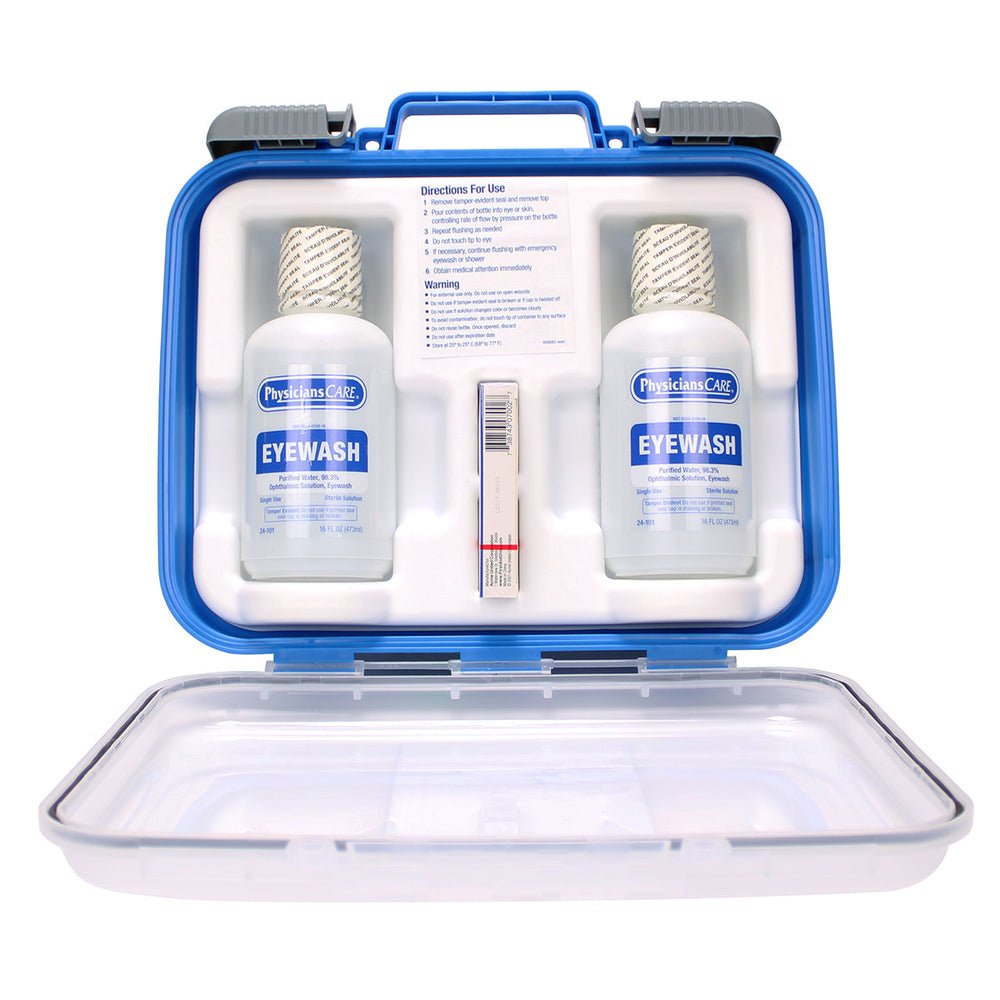 First Aid Only Mobile Eyewash Station, 6 Pieces (Case of 6)