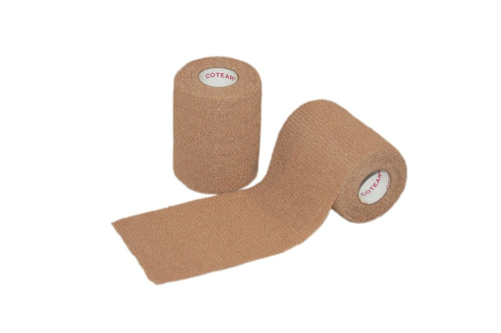 First Aid Only Self-Adhering Cohesive Wrap, 5 yds. Length x 3" Width