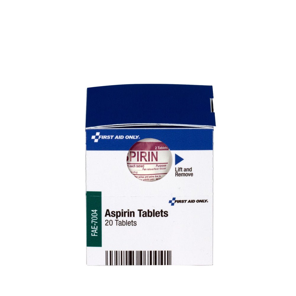 SmartCompliance Refill Aspirin, 2 Tablets per Packet, 10 Packets per Box