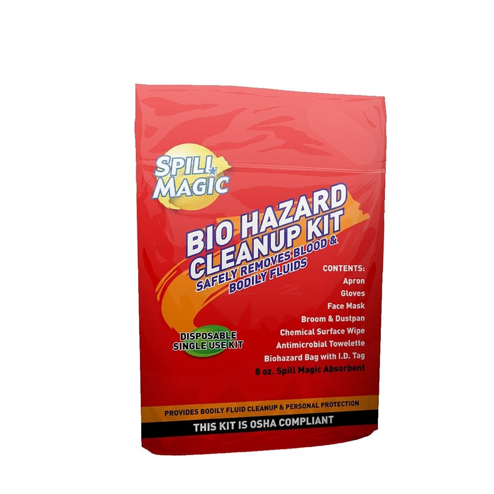 Spill Magic Biohazard Cleanup Kit (Case of 4)