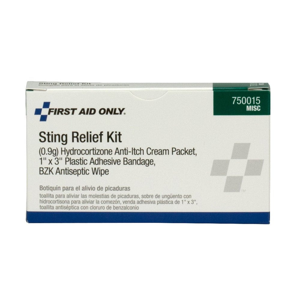 First Aid Only Sting Reflief Kit, Unit Box