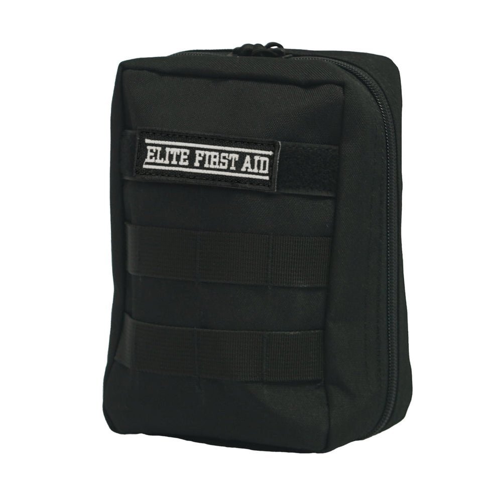 Elite First Aid Tactical IFAK Advanced Kit with Bleeding Control - Black