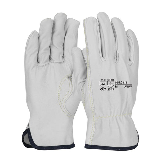 PIP Prem Goat Leather Glovearamid Linr Keyst TH XXL, 12 Pairs/Dozen