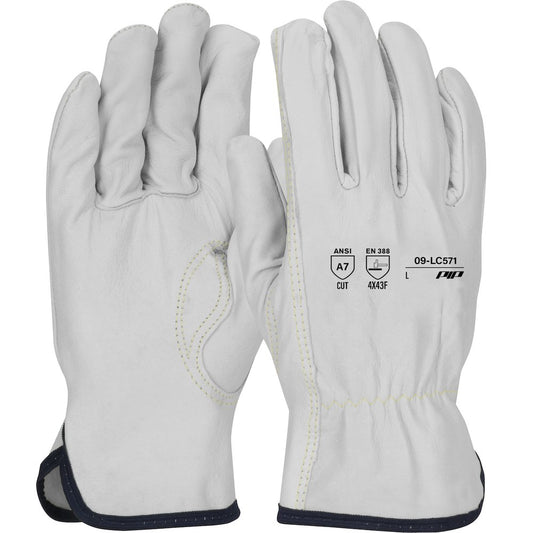 PIP Economy Grain Goatskin Leather Drivers Glove XXL (Pair)