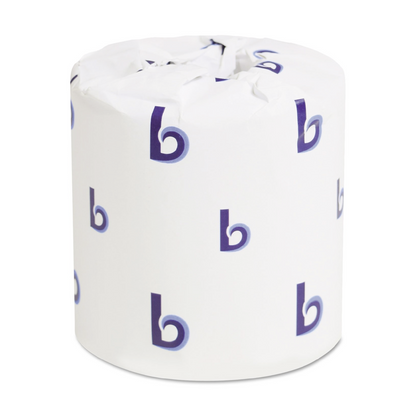 Boardwalk 2-Ply Toilet Tissue, Standard, Septic Safe, White, 4 x 3, 500 Sheets/Roll, 96 Rolls/Carton, 30 Cartons/Pallet