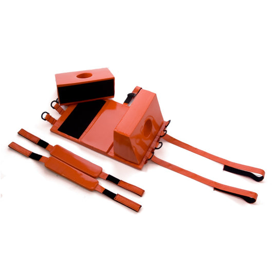 Kemp USA Head Immobilizer Set, Orange