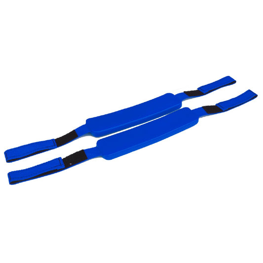 Kemp USA Head Immobilizer Replacement Straps (Pair), Royal Blue