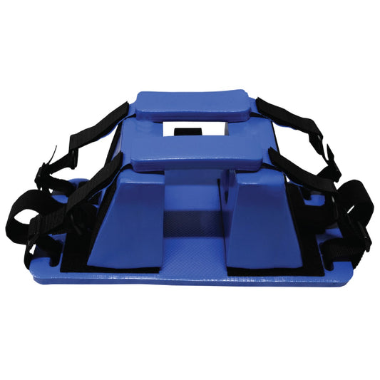 Kemp USA Pediatric Head Immobilizer, Royal Blue
