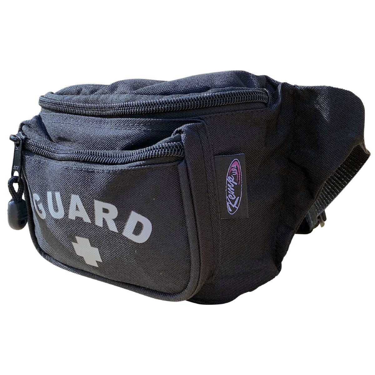 Kemp USA Hip Pack with GUARD Logo, Black