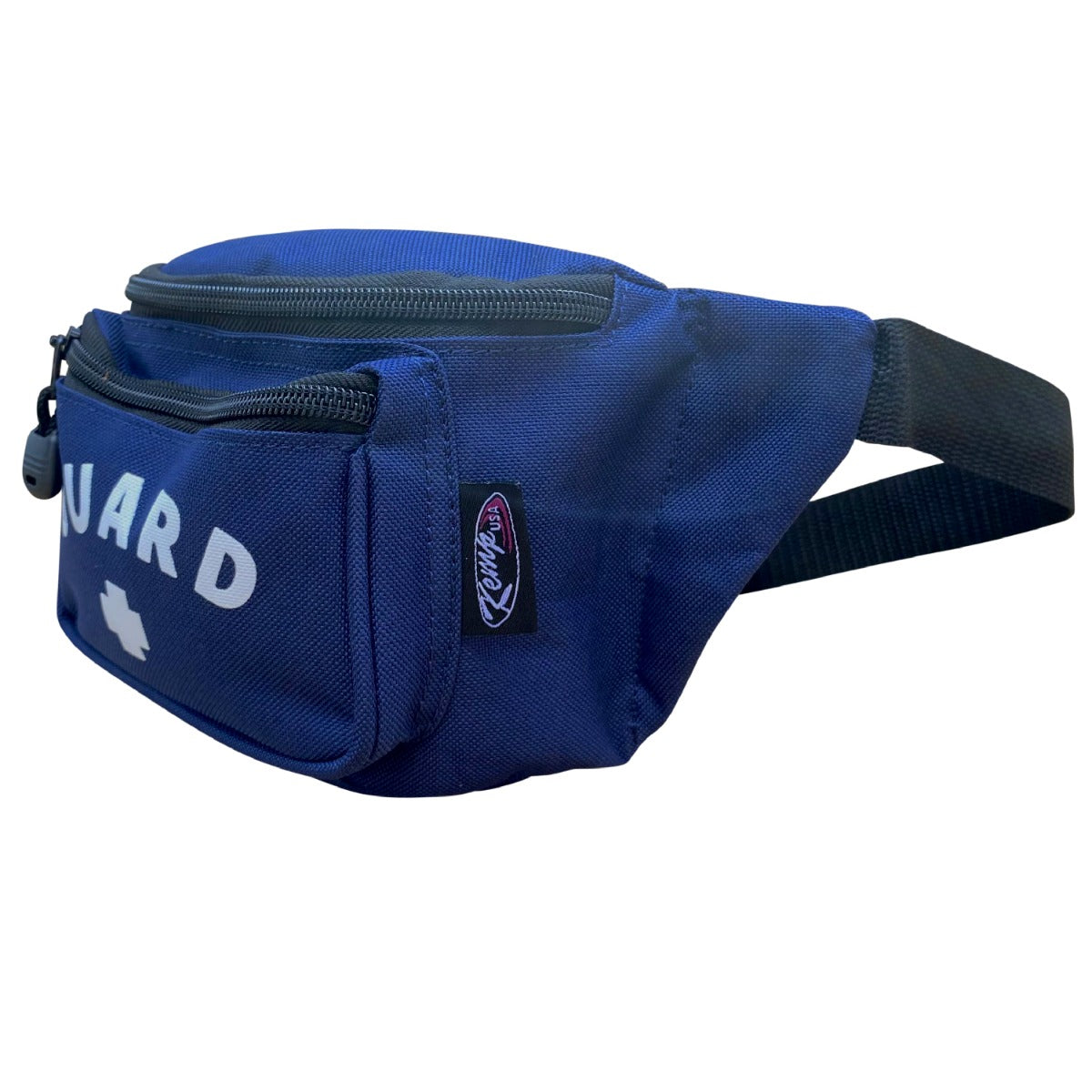 Kemp USA Hip Pack with GUARD Logo, Navy