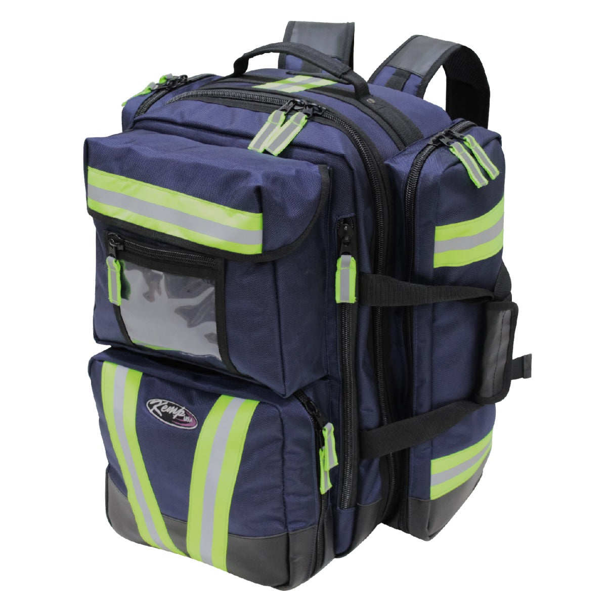 Kemp USA Premium Ultimate EMS Backpack, Navy Blue