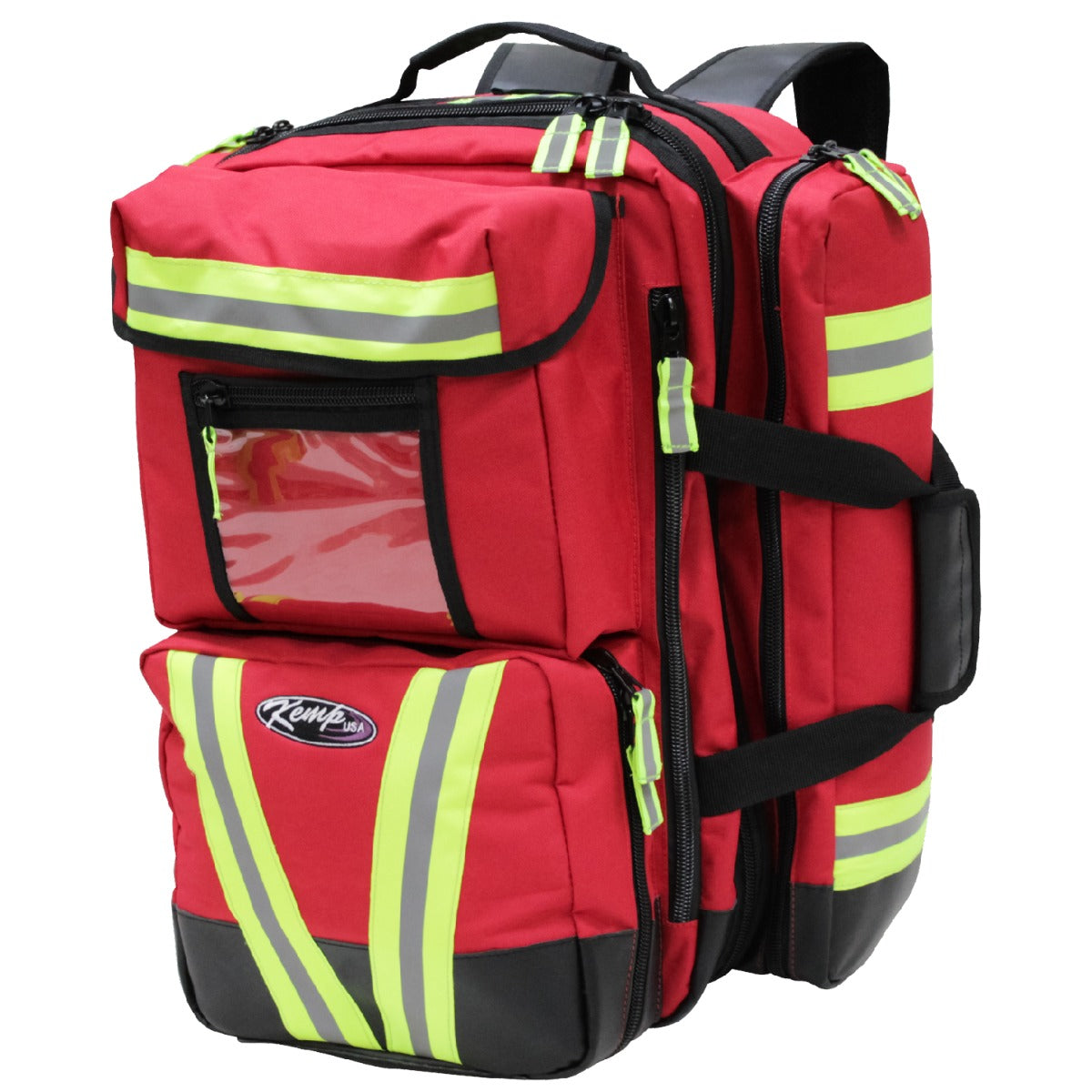 Kemp USA Ultimate EMS Backpack, Red