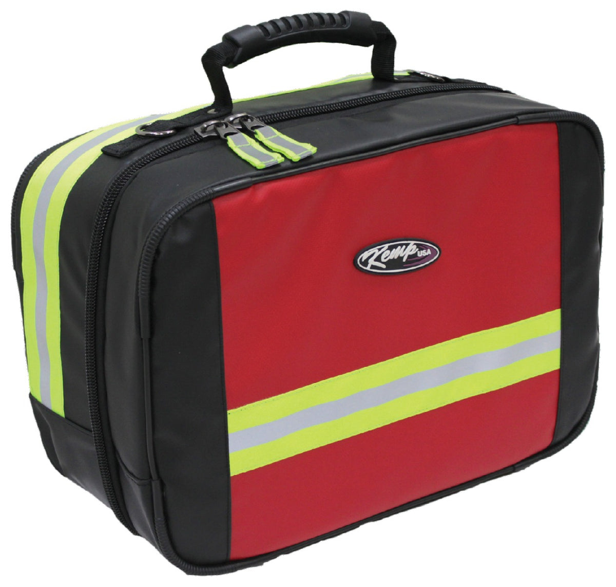 Kemp USA Fluid-Resistant Tarpaulin Large Responder Bag with Medication Pouches